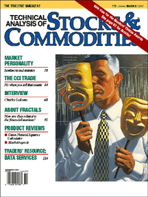 Stocks & Commodities Magazine, November 2003 cover